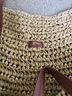 J.Crew 100% Straw 100% Leather Tan Tote One size - photo 3