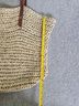 J.Crew 100% Straw 100% Leather Tan Tote One size - photo 6