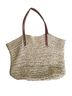 J.Crew 100% Straw 100% Leather Tan Tote One size - photo 1