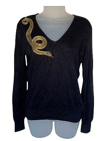 Lauren by Ralph Lauren Silk Pullover Sweater (view 1)