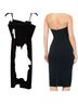 Aqua Black Cocktail Dress Size 0X - photo 2