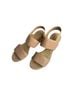 Stuart Weitzman 100% Leather Tan Sandals Size 7 1/2 - photo 6
