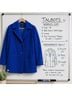 Talbots 80% Wool 20% Nylon 100% Polyester Blue Coat Size 18 - photo 9