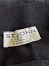 St. John Black Formal Skirt Size 14 - photo 3
