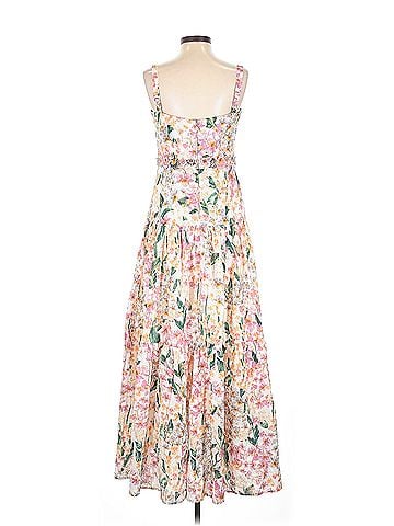 Agua by Agua Bendita Lima Printed Linen Maxi Agua Bendita Casual Dress (view 2)