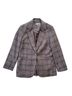 Reformation Plaid Brown Multi Color Blazer Size S - photo 1