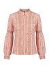 Boston Proper 100% Cotton Solid Pink Long Sleeve Blouse Size L - photo 1