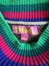 THML Animal Print Multi Color Pullover Sweater Size XS - photo 3