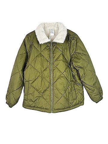 Madewell Reversible Sherpa Puffer Jacket Jacket (view 1)