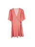 Alice + Olivia Floral Red Orange Casual Dress Size 10 - photo 1
