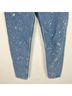 Sandro 100% Cotton Floral Blue Jeans Size 25 waist - photo 5