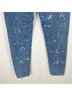 Sandro 100% Cotton Floral Blue Jeans Size 25 waist - photo 9