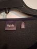 Rafaella Black Silver 3/4 Sleeve T-Shirt Size L - photo 7