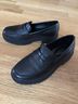 Quince 100% Leather Black Flats Size 7 - photo 4
