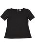 Old Navy Black Short Sleeve Blouse Size XS - photo 2