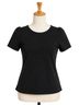 Old Navy Black Short Sleeve Blouse Size XS - photo 1