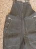 Everlane Stripes White Blue Overalls Size 6 - photo 3