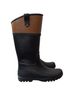 Sperry Top Sider Black Brown Rain Boots Size 9 - photo 1