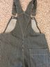 Everlane Stripes White Blue Overalls Size 6 - photo 5