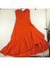 Astr Orange Casual Dress Size L - photo 6