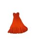 Astr Orange Casual Dress Size L - photo 2