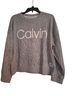 Calvin Klein Animal Print Gray Pullover Sweater Size XL - photo 1