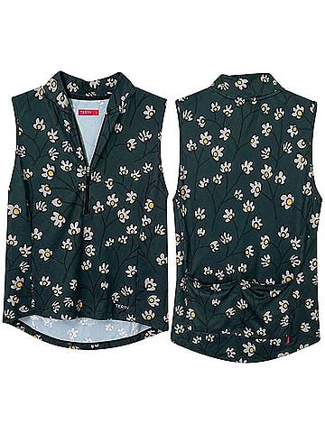 Terry Terry Bike Jersey Sleeveless Blouse (view 1)