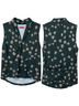 Terry Floral Multi Color Sleeveless Blouse Size L - photo 1