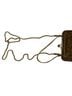 Valerie Stevens Gold Leather Clutch One size - photo 6