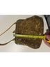 Valerie Stevens Gold Leather Clutch One size - photo 7
