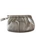 Coach Silver Leather Clutch One size - photo 1
