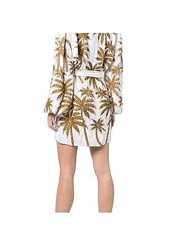 retrofête Gabrielle Palm Robe Cocktail Dress (view 2)