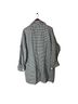 Reformation 100% Linen Graphic Gray Blue Jacket Size L - photo 2