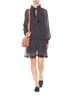 See By Chloé 100% Polyester Floral Multi Color Casual Dress Size 4 - photo 8