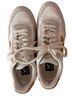 VEJA 100% Leather 100% Recycled Polyester 50% Rubber 23% Silk White Tan Sneakers Size 6 - photo 1