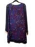 Tory Burch Print Blue Red Casual Dress Size 6 - photo 1