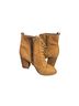 Aldo 100% Leather Solid Tan Ankle Boots Size 8 1/2 - photo 5