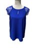 Brixon Ivy Blue Short Sleeve Blouse Size 6 - photo 1