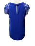 Brixon Ivy Blue Short Sleeve Blouse Size 6 - photo 2