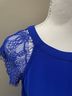 Brixon Ivy Blue Short Sleeve Blouse Size 6 - photo 5