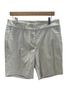 Anatomie 100% Cotton Solid White Khaki Shorts Size M - photo 1