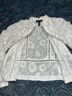 INC International Concepts 100% Cotton 100% Polyester White Jacket Size S - photo 7