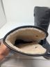 Ugg 100% Leather Solid Black Boots Size 8 - photo 10