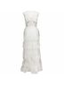 Lulus 100% Polyester Solid Ivory White Cocktail Dress Size L - photo 5