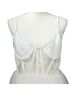 Lulus 100% Polyester Solid Ivory White Cocktail Dress Size L - photo 9