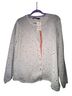 Gudrun Sjödén 100% Cotton Floral Gray Multi Color Cardigan Size L - photo 1