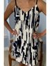 Aqua 96% Polyester 4% Spandex 100% Polyester Print Multi Color Casual Dress Size XS - photo 4