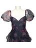 Lulus 100% Polyester 97% Polyester 3% Spandex Floral Multi Color Cocktail Dress Size M - photo 5