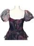 Lulus 100% Polyester 97% Polyester 3% Spandex Floral Multi Color Cocktail Dress Size M - photo 7