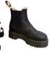 Dr. Martens Black Ankle Boots Size 8 - photo 2